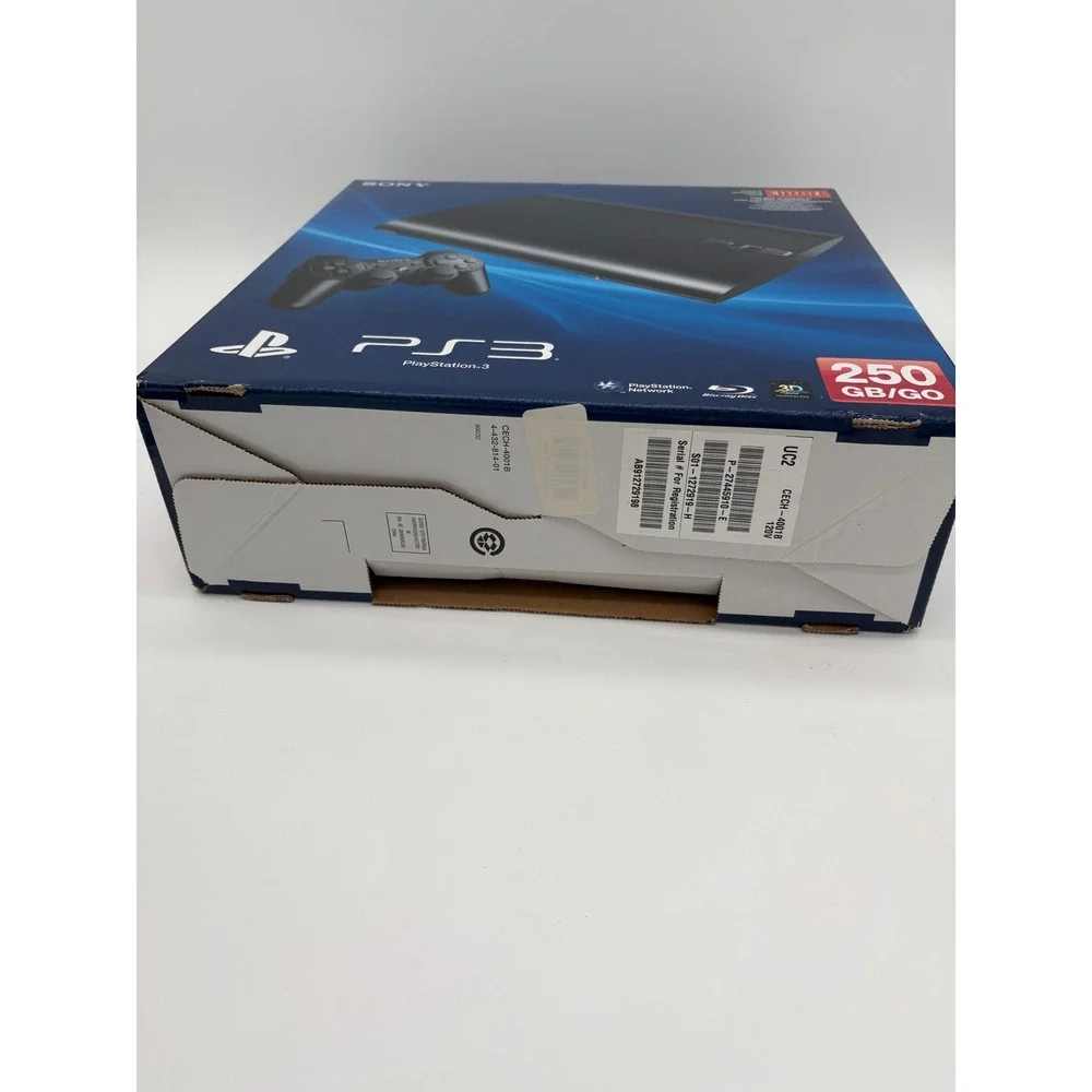 Sony PlayStation 3 PS3 250GB Uncharted 3 GOTY Edition Empty Box Only CECH-4001B